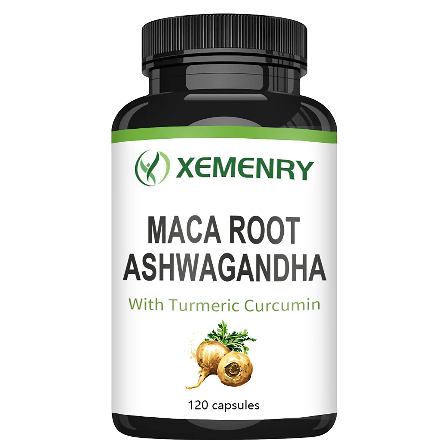 Maca Root + Ashwagandha Capsules