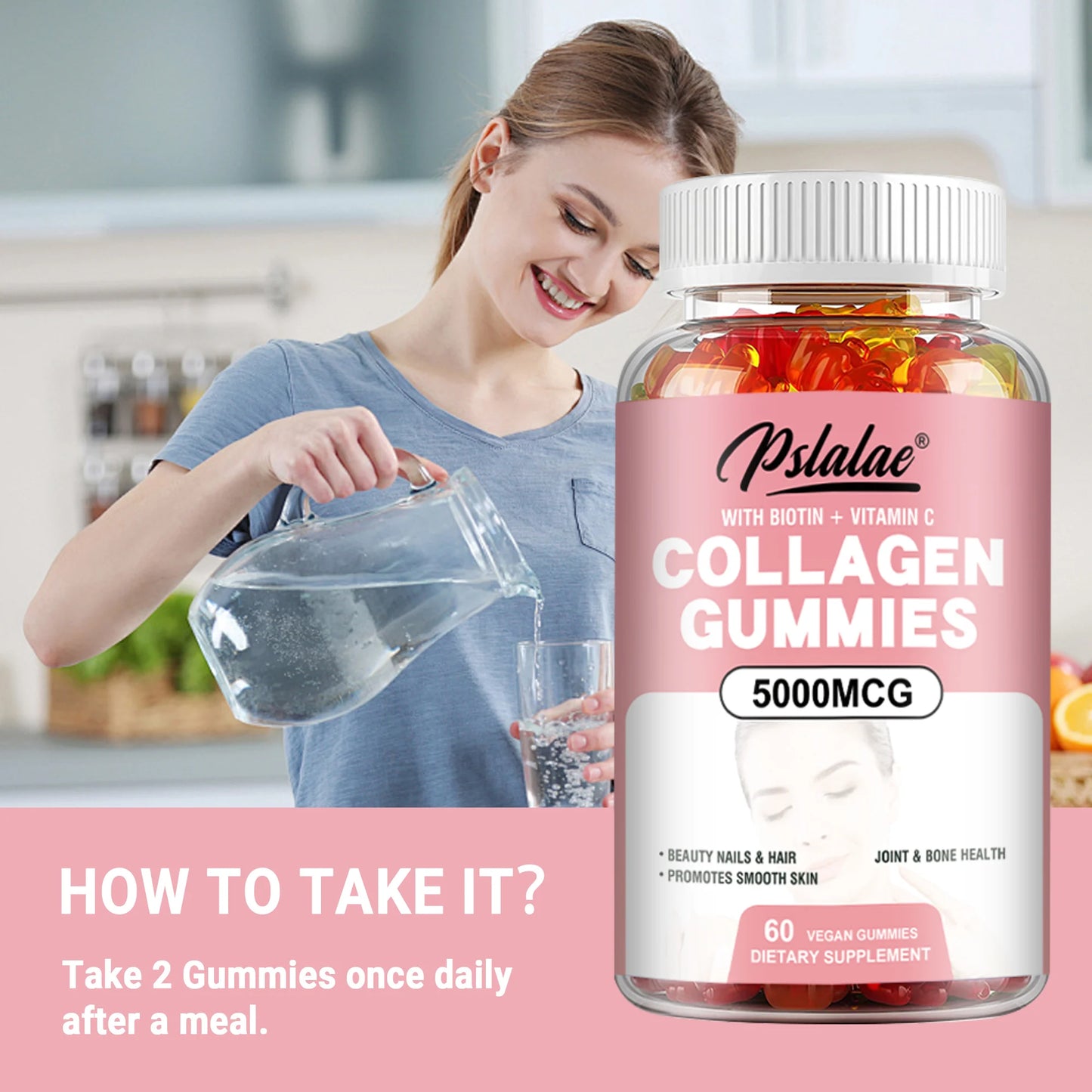 Collagen Gummies 5000 Mcg