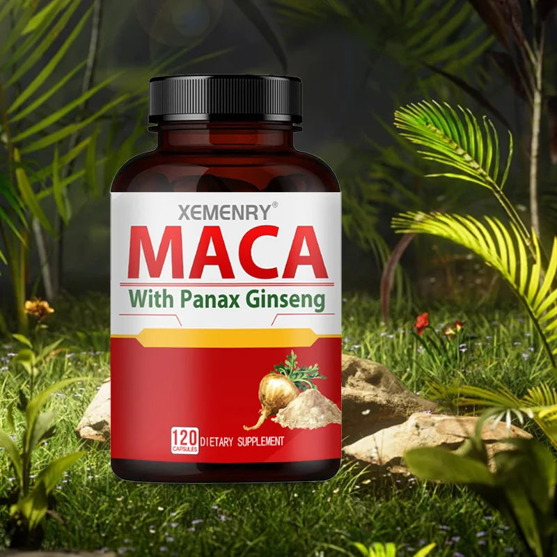 Maca with Panax Ginseng Capsules