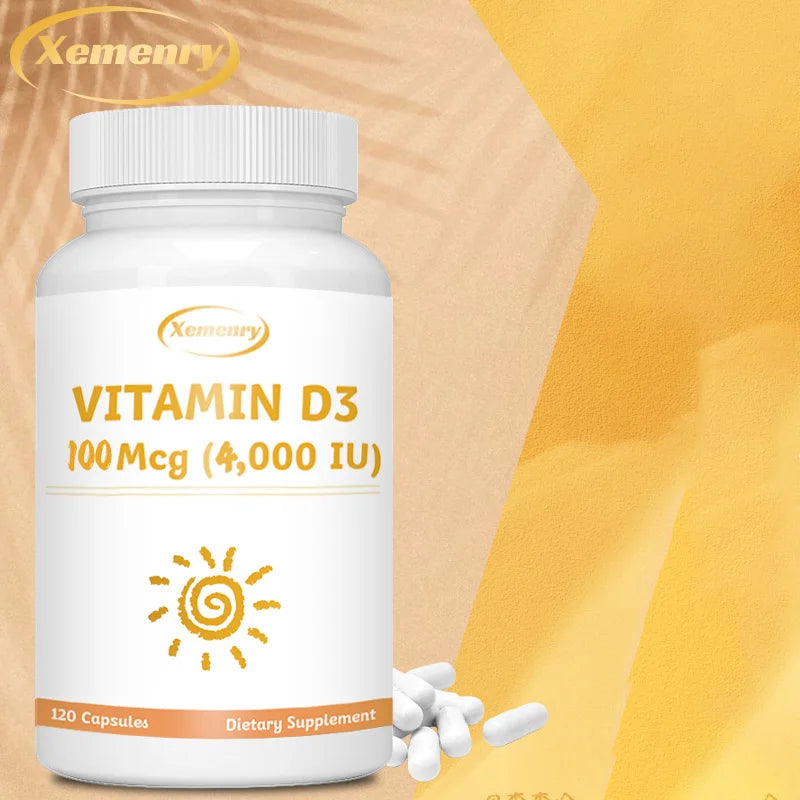 Vitamin D3 Capsules 4000IU