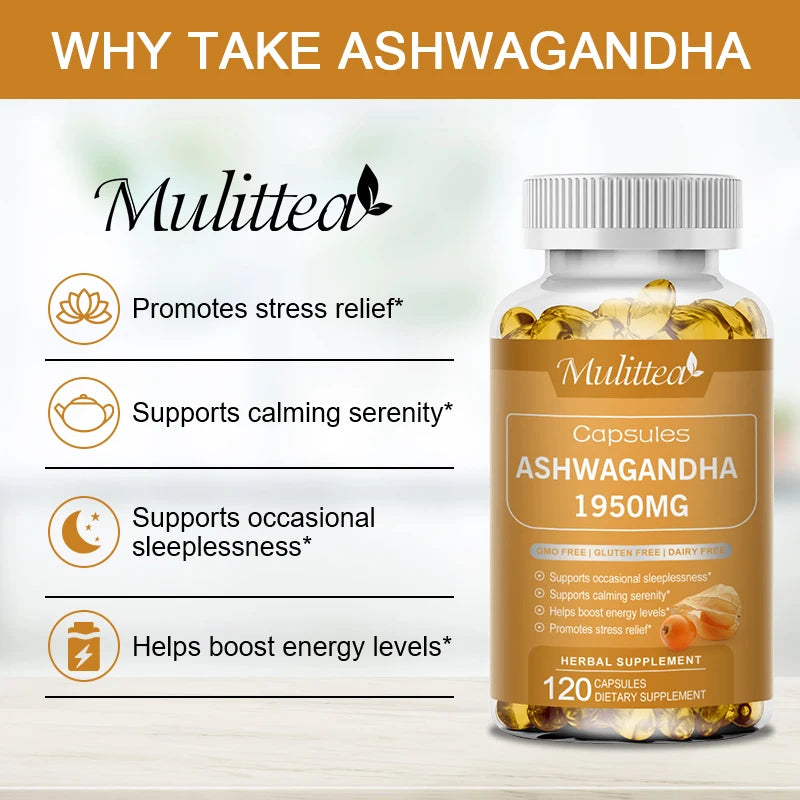 Ashwagandha Capsules 1950mg