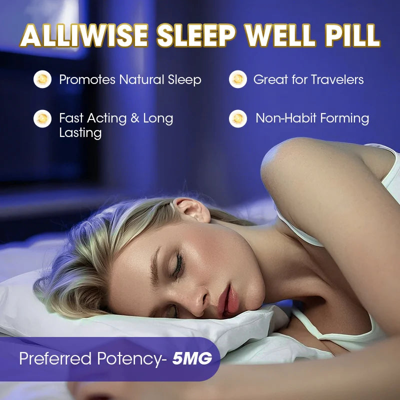 Strawberry-Flavored Melatonin Tablet