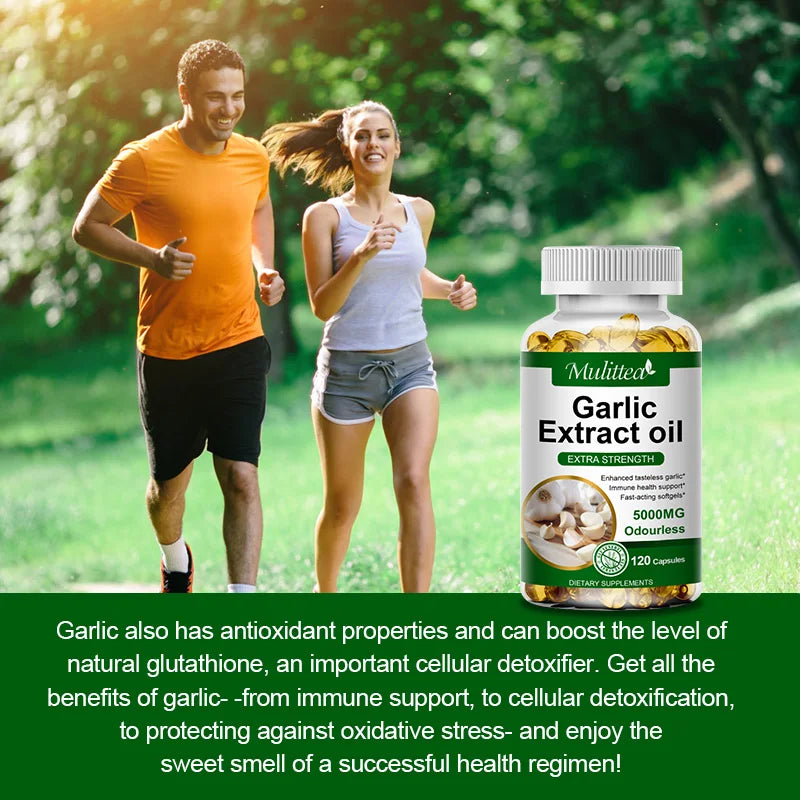 Garlic Oil Extract Capsules