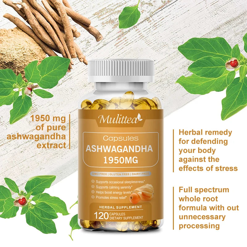 Ashwagandha Capsules 1950mg