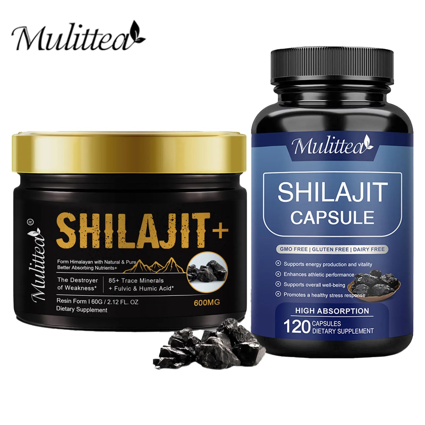 Shilajit with 85 + Trace Minerals & Fulvic Acid
