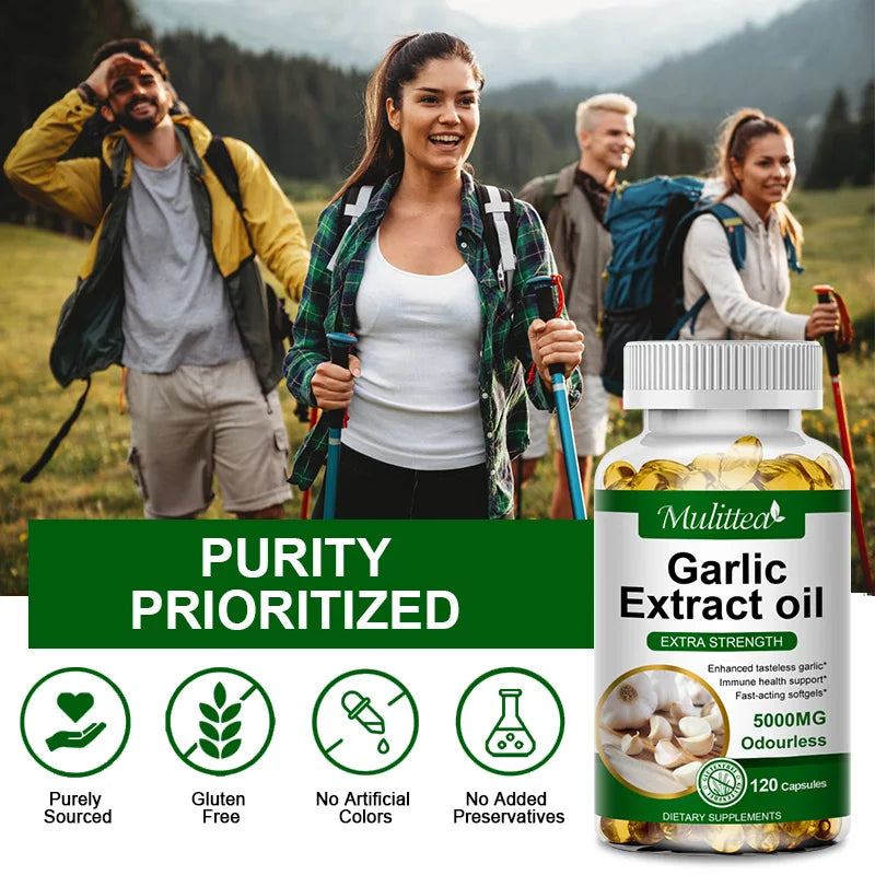 Garlic Oil Extract Capsules