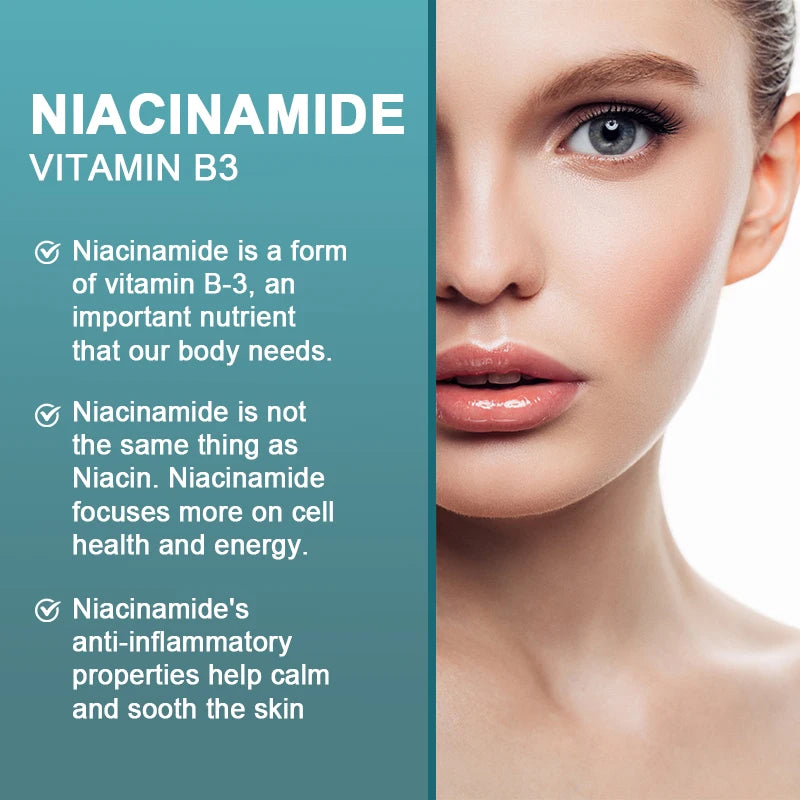 Niacinamide + Vitamin B3 & Collagen Capsules