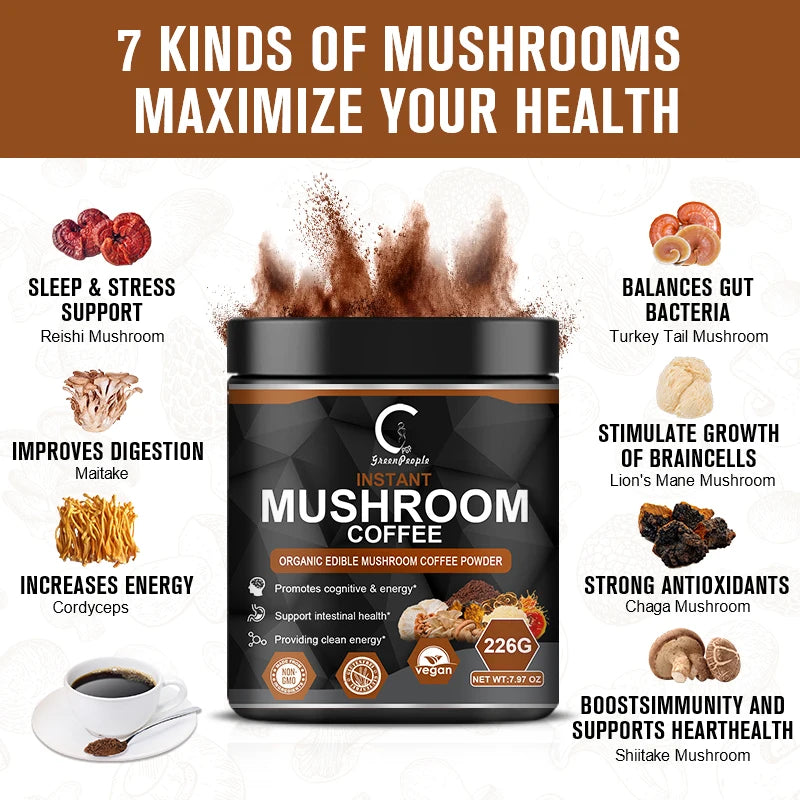 Mushroom Coffee Powder