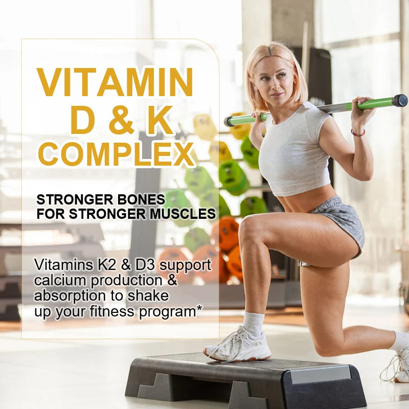 Vitamin D3 & K2 Capsules