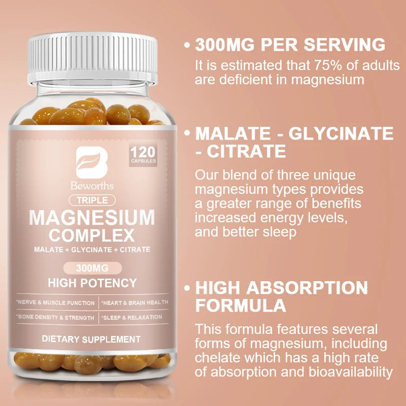Magnesium Complex Capsules 300mg