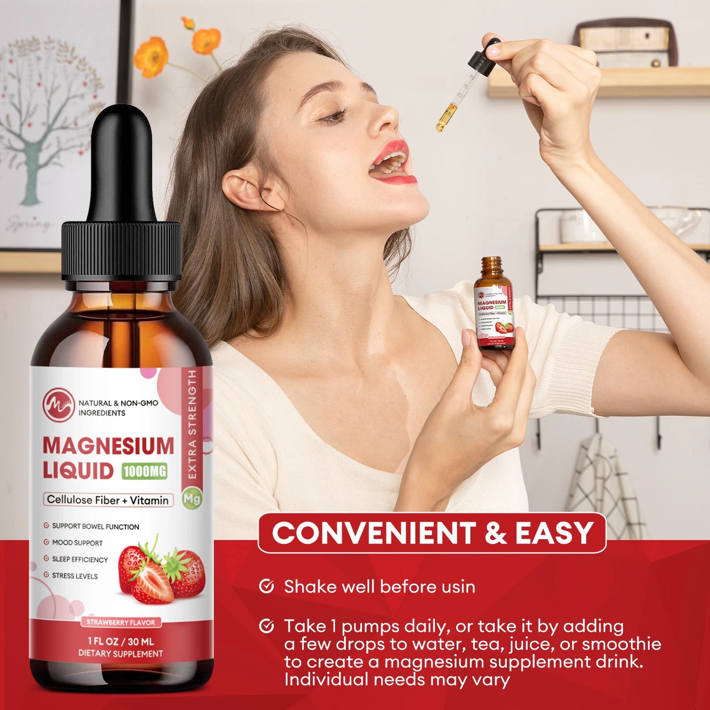 Magnesium Glycinate Liquid Drops