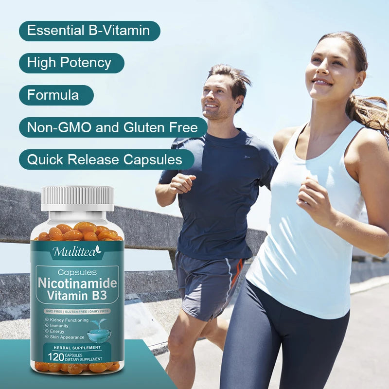 Niacinamide + Vitamin B3 & Collagen Capsules