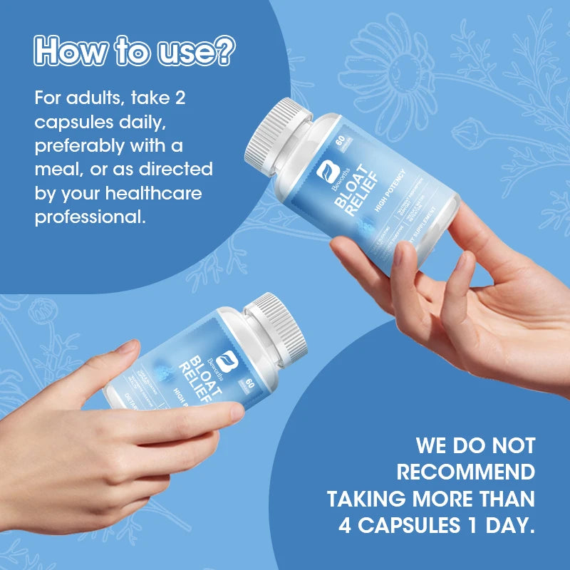Bloat Relief Health Capsules