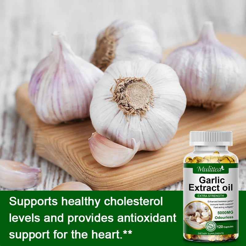 Garlic Oil Extract Capsules