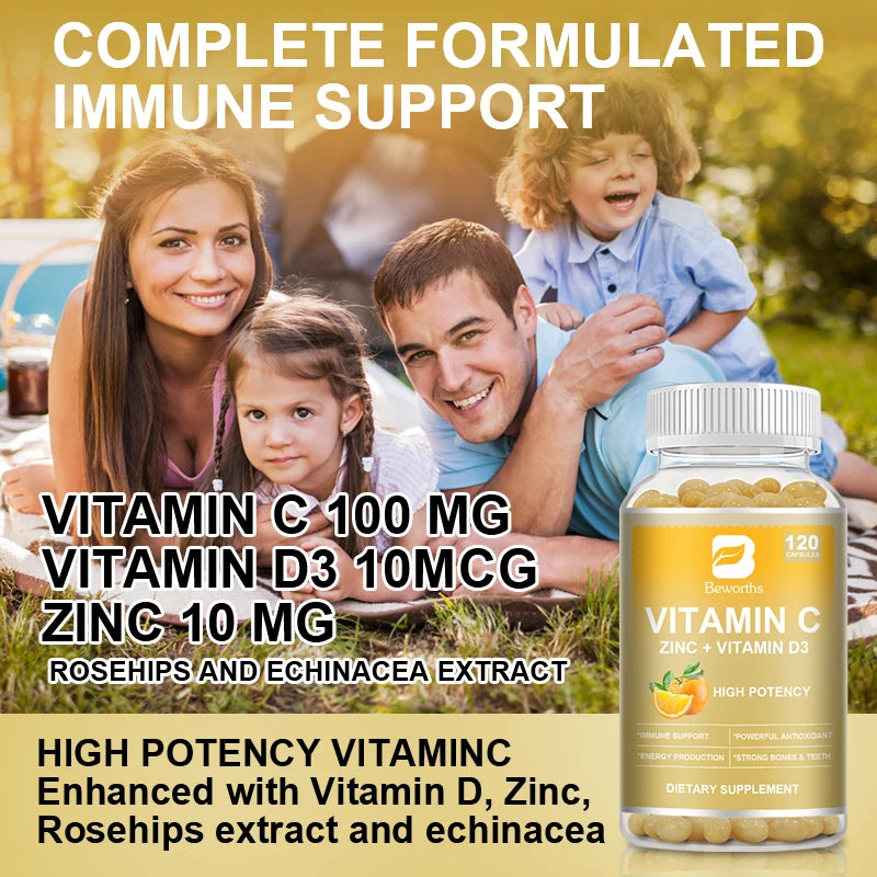 Vitamin C with Zinc Capsules