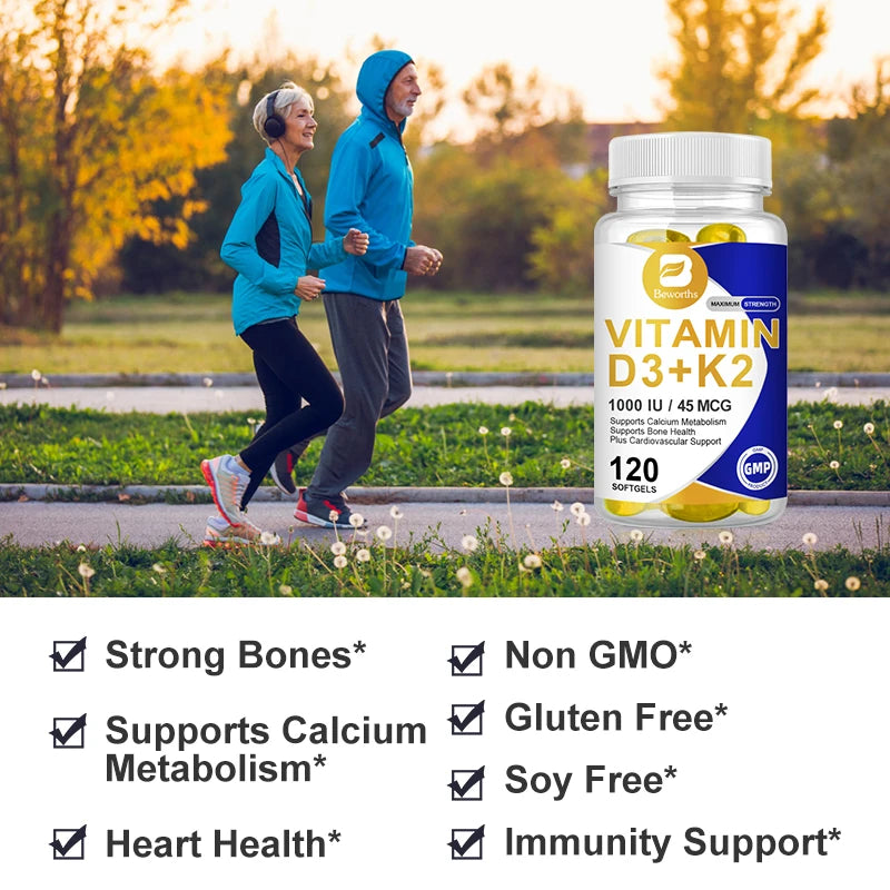 Vitamin D3 & K2 Capsules