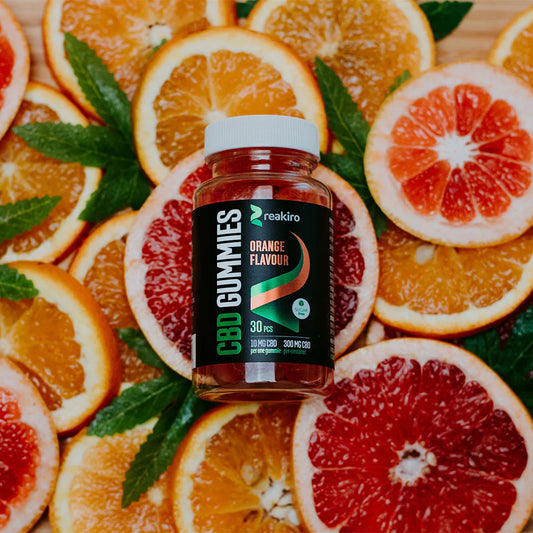 CBD Vegan Gummies 300mg – 30pcs | Orange Flavor