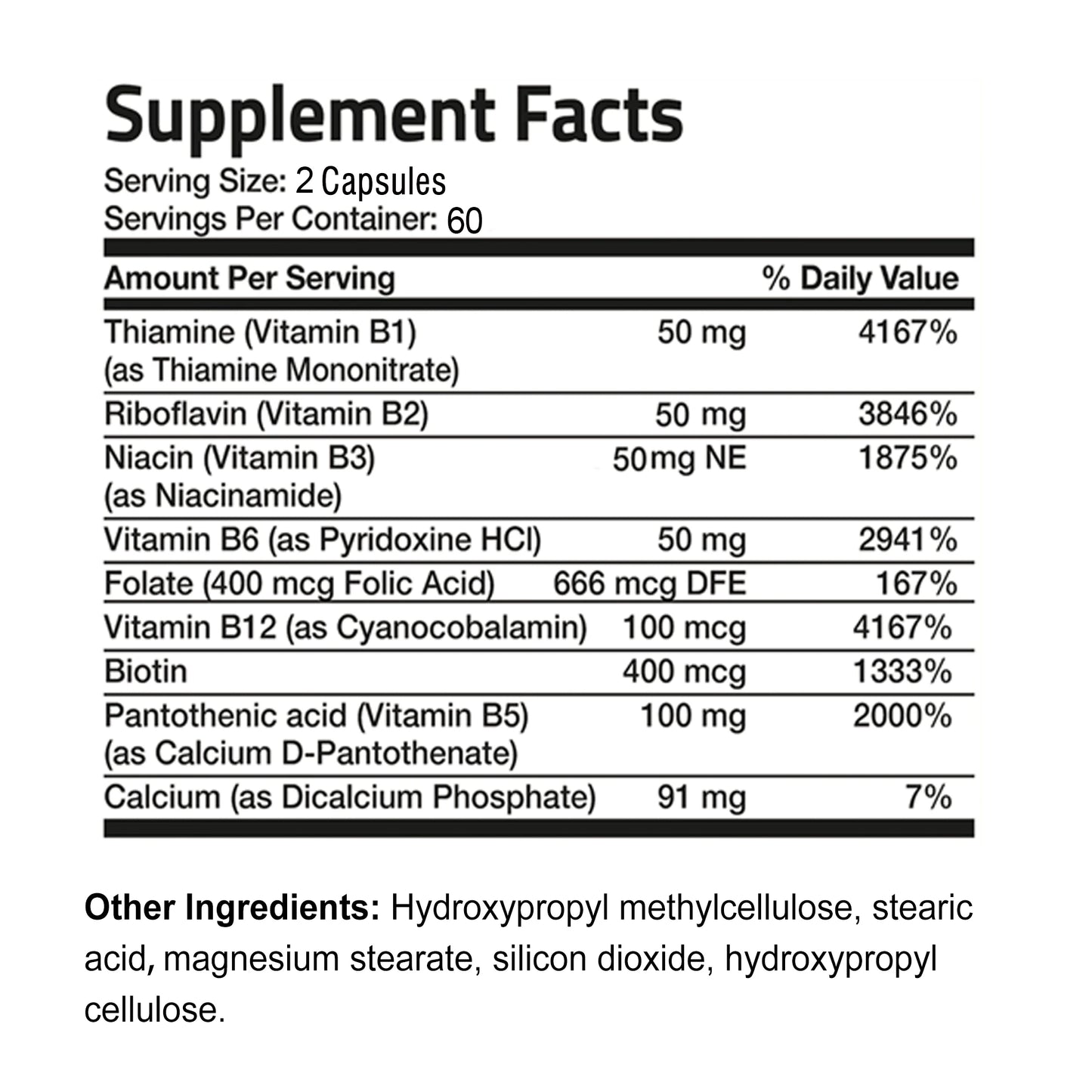 Vitamin B Complex Capsules