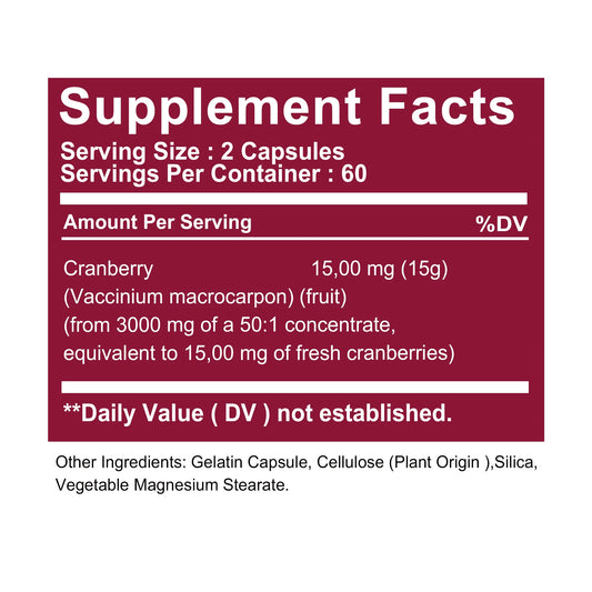 Cranberry  Capsules