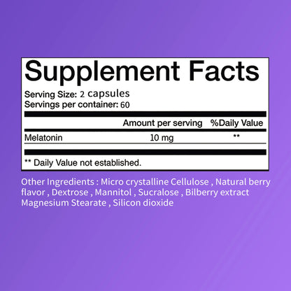 Melatonin Capsules 10mg