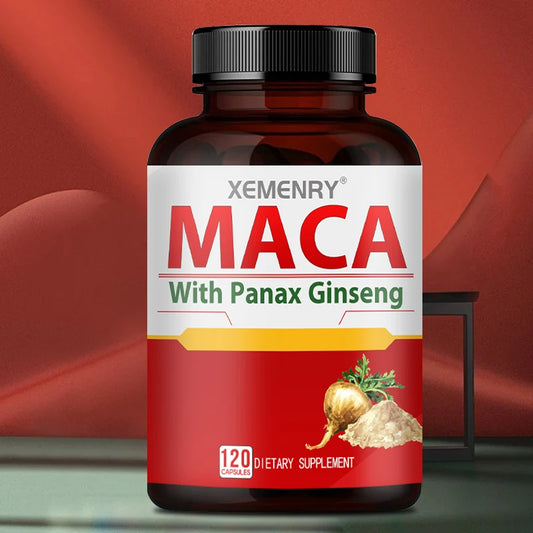 Maca with Panax Ginseng Capsules
