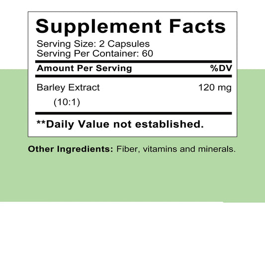 Barley Grass Capsules