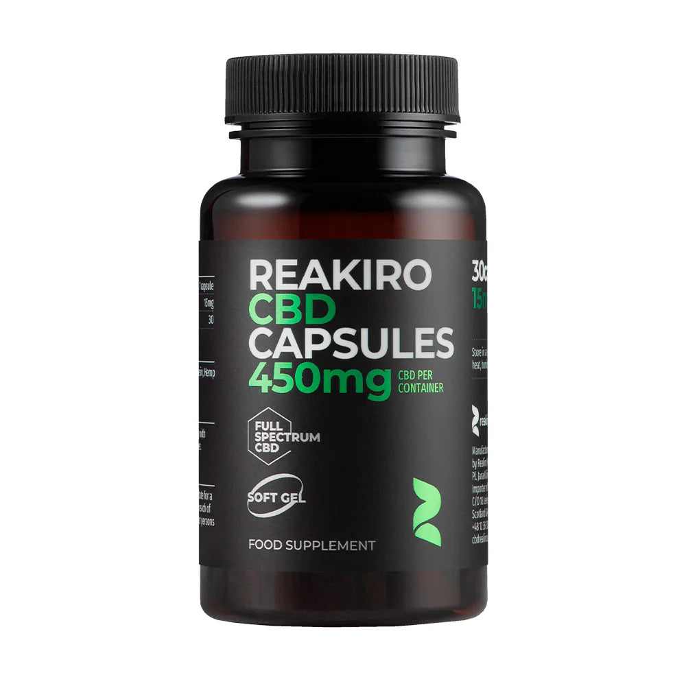 CBD Capsules 1500mg – 60pcs | Full Spectrum CBD Softgels