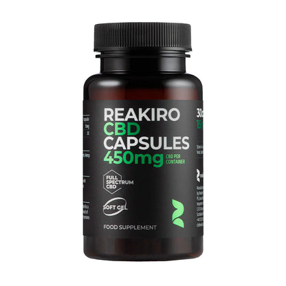 CBD Capsules 1500mg – 60pcs | Full Spectrum CBD Softgels
