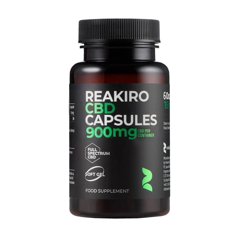 CBD Capsules 1500mg – 60pcs | Full Spectrum CBD Softgels