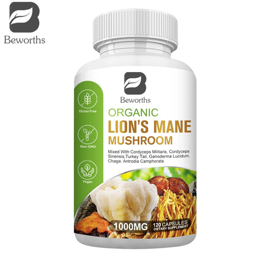 Lion's Mane Mushroom Capsules