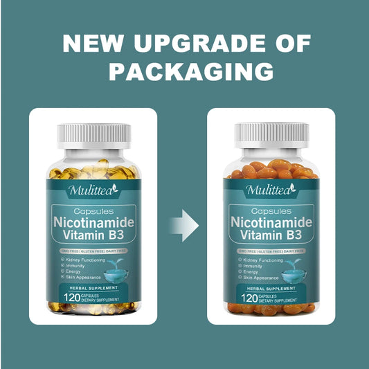 Niacinamide + Vitamin B3 Capsules