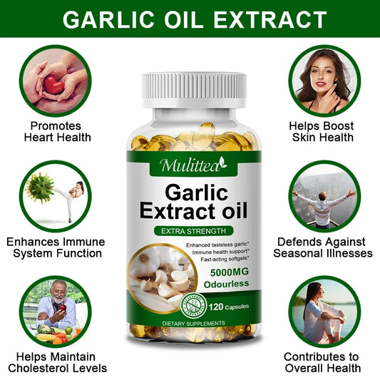 Garlic Oil Extract  Capsules