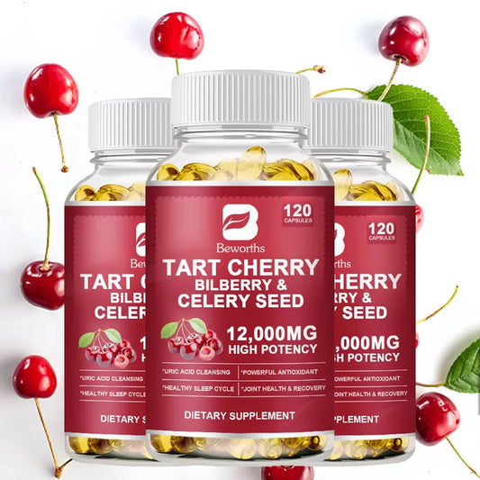 Tart Cherry Extract Capsules with Celery Seed