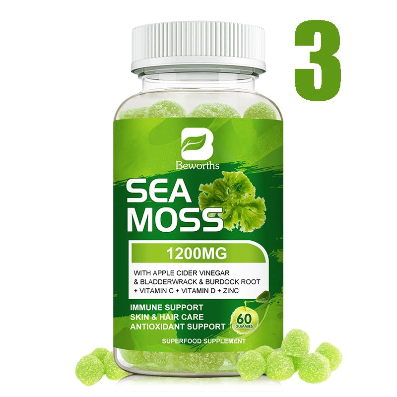 Sea Moss Gummies with Bladderwrack