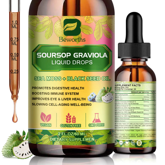 Soursop Graviola Extract Liquid Drops