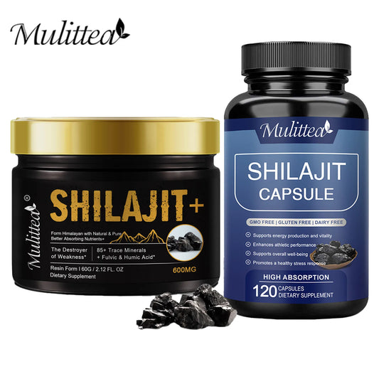 Shilajit with 85 + Trace Minerals & Fulvic Acid