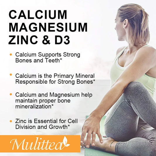 Vitamin D3 + K2 & Calcium Magnesium Capsules