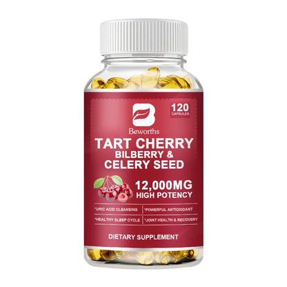 Tart Cherry Extract Capsules with Celery Seed