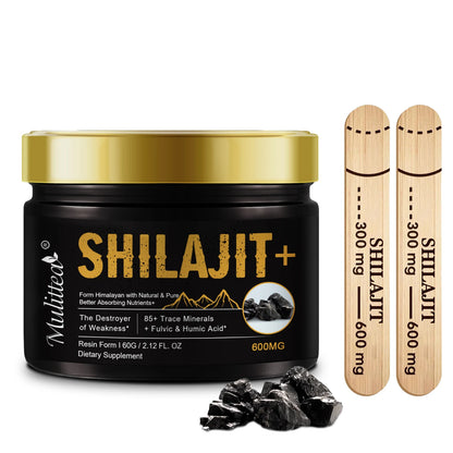 Shilajit with 85 + Trace Minerals & Fulvic Acid