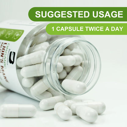 Lion's Mane Mushroom Capsules