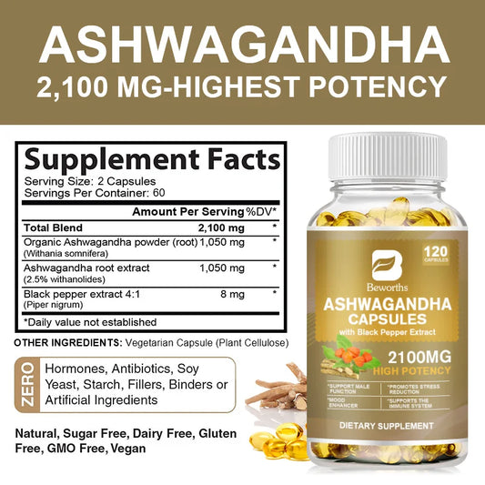 Ashwagandha Root Extract Capsule