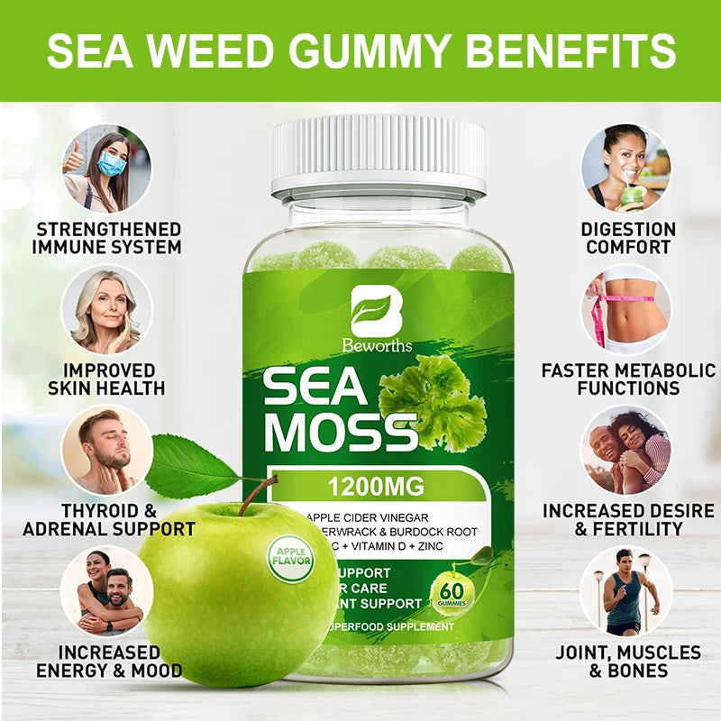 Sea Moss Gummies with Bladderwrack