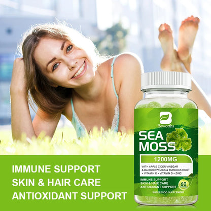 Sea Moss Gummies with Bladderwrack