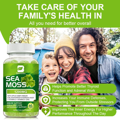 Sea Moss Gummies with Bladderwrack