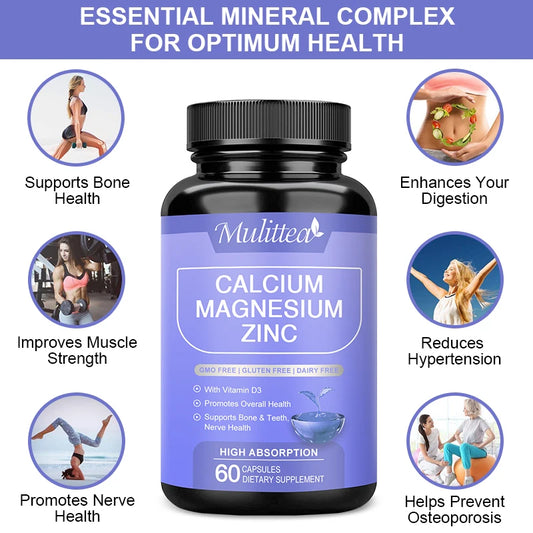 Calcium Magnesium Zinc Capsules