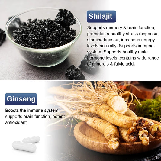 Shilajit & Maca Capsules