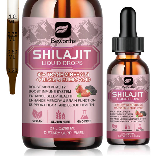 Shilajit Liquid Drops  with Fulvic Acid