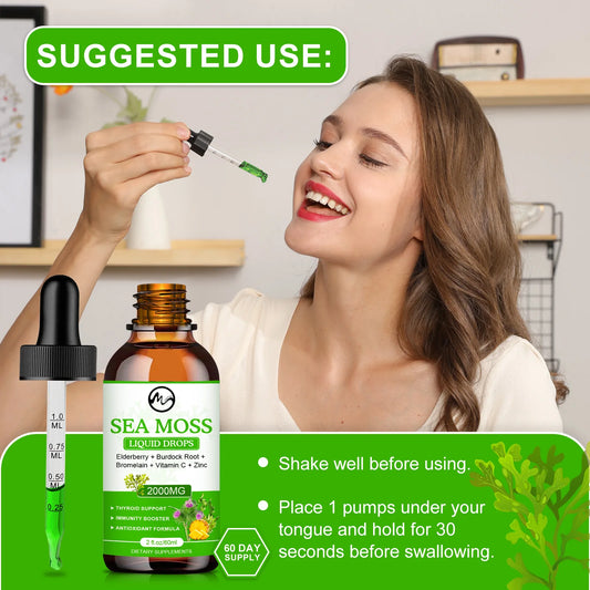 Sea Moss Liquid Drops