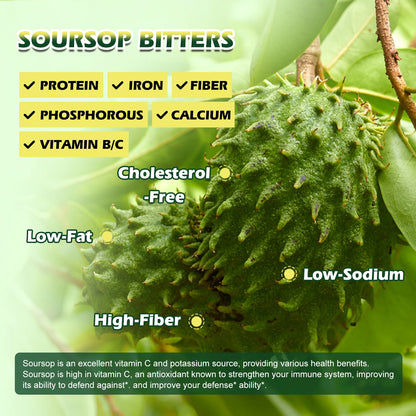 Soursop Graviola Extract with Sea Moss Liquid Drops