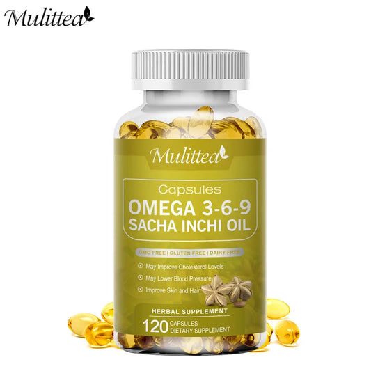 Omega 3 Capsules   Sacha Inchi Oil